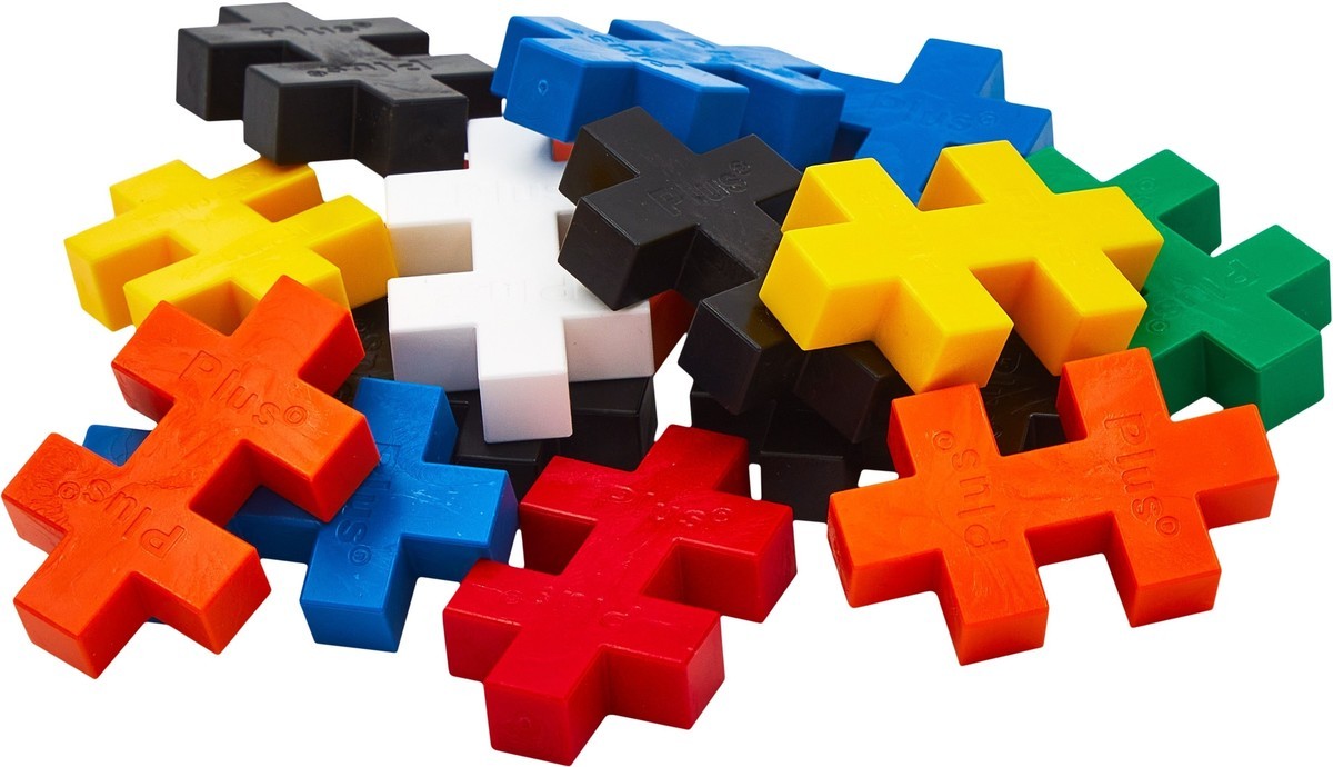 Plus-Plus | Big | Reiskoffer | Geel | 70 stuks