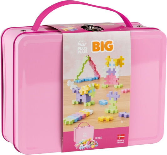 Plus-Plus | Big | Reiskoffer | Pastel | 15 stuks