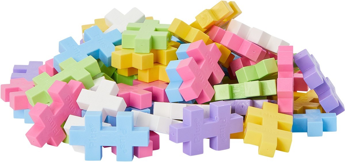 Plus-Plus | Big | Reiskoffer | Pastel | 15 stuks