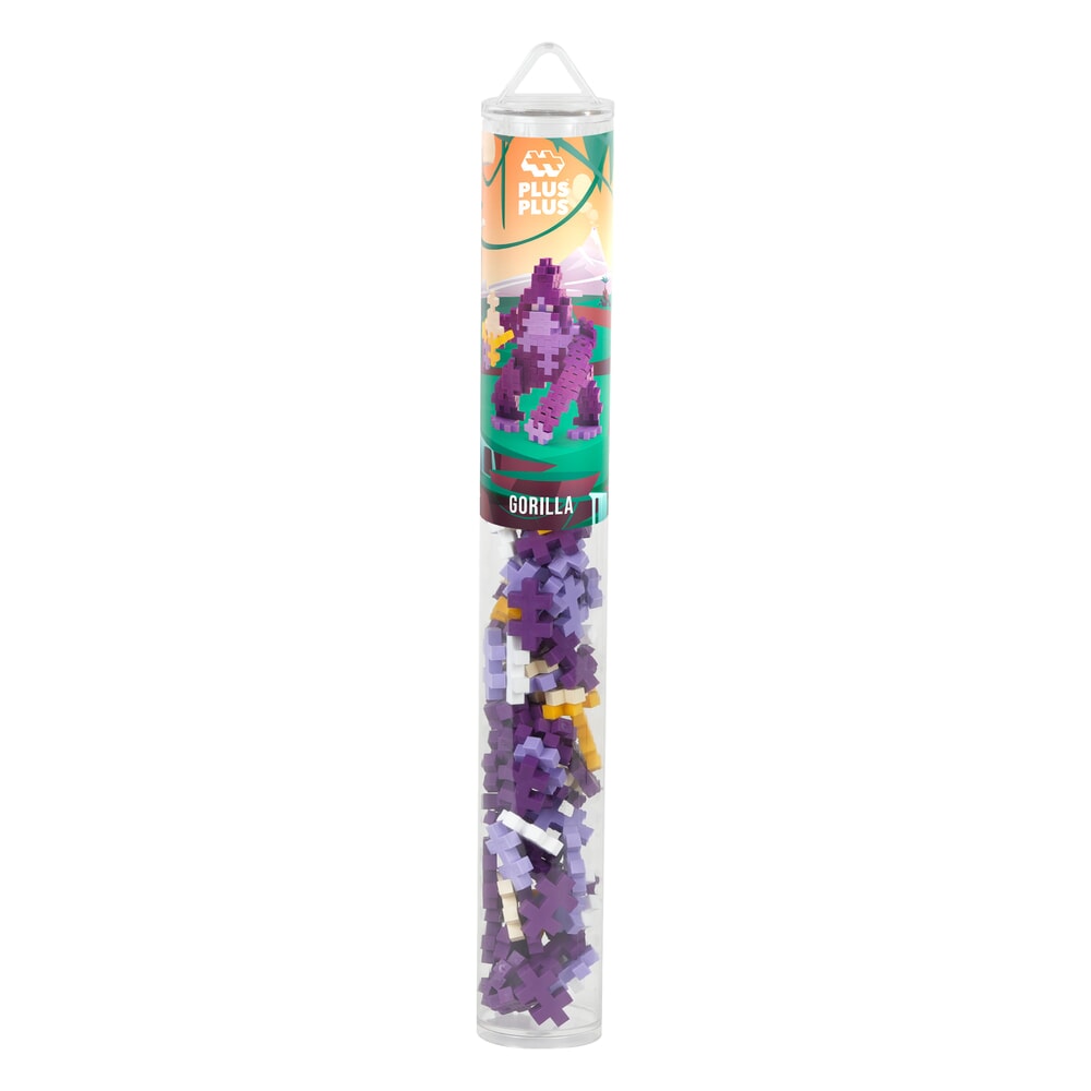 Plus-Plus | Tube | Gorilla | 100 stuks