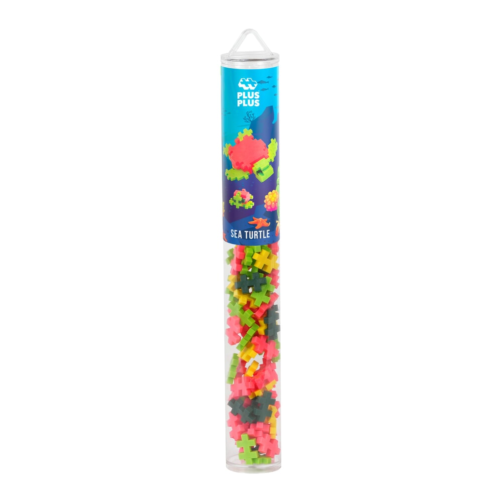 Plus-Plus | Tube | Zeeschildpad | 100 stuks