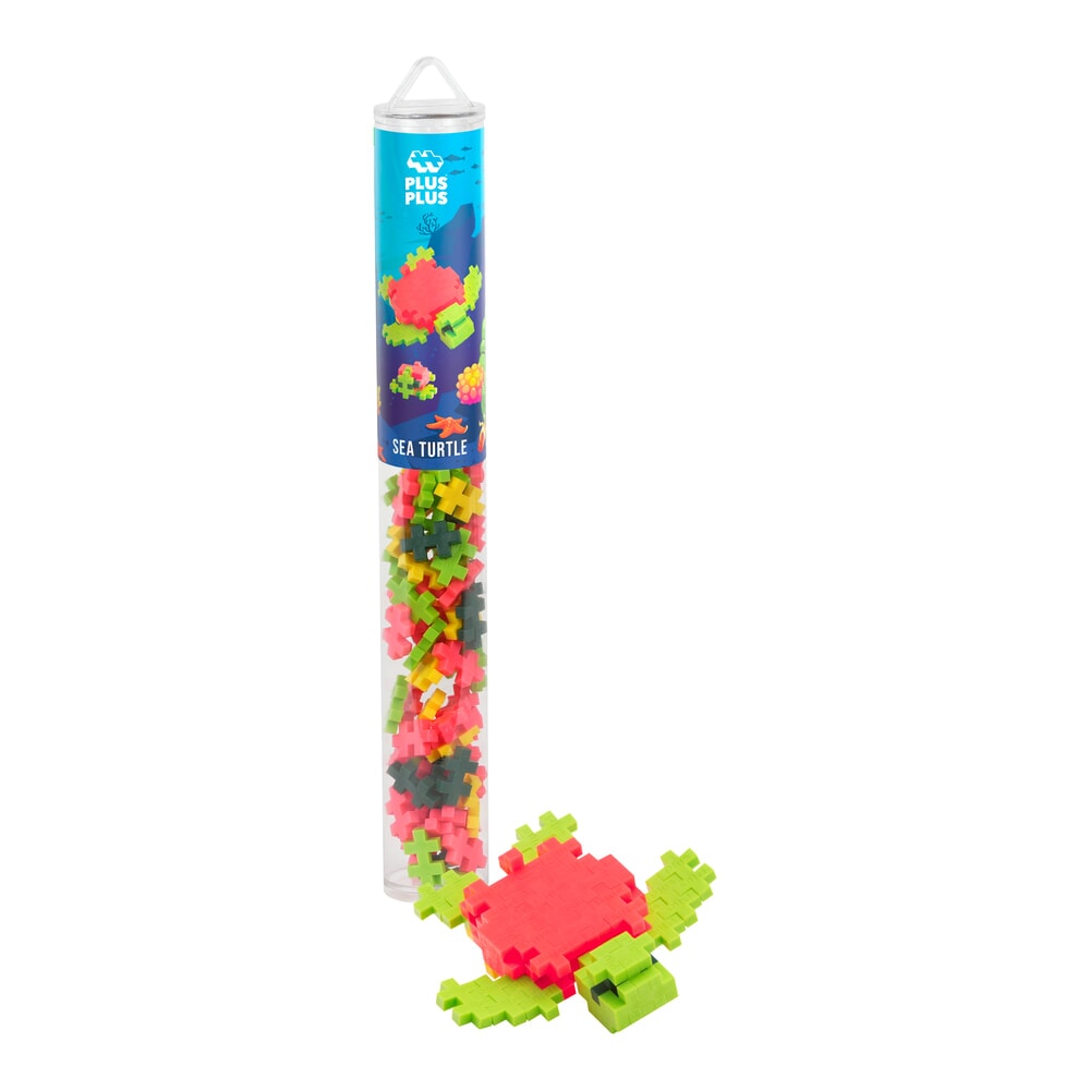 Plus-Plus | Tube | Zeeschildpad | 100 stuks