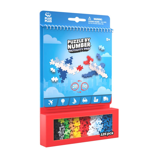 Plus-Plus | Activity Pad | Transport