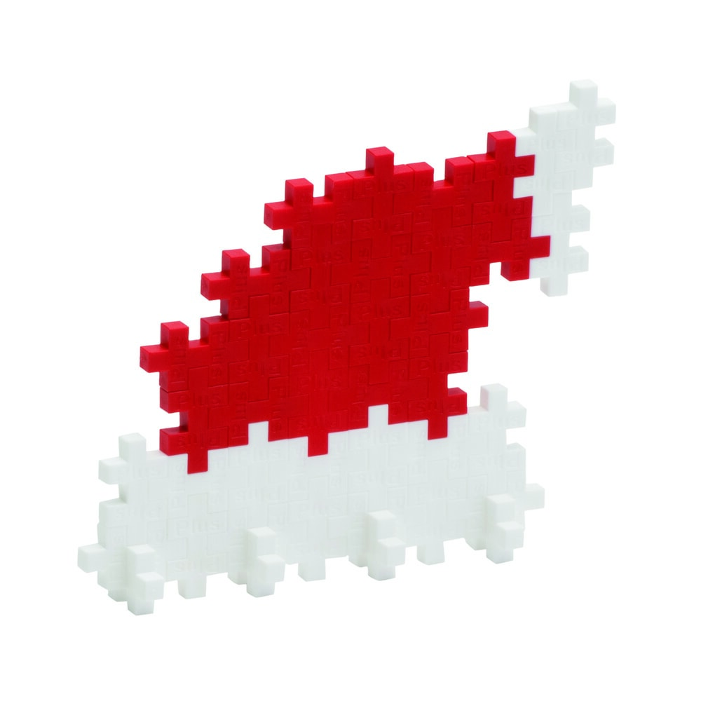 Plus-Plus | Puzzle by number | Kerstmuts | 40 stuks