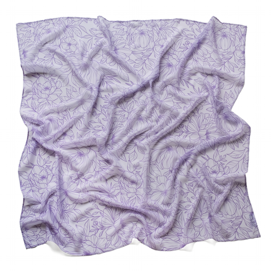 Little Botanic playcycle speeldoek botanicals lila groot 95 cm