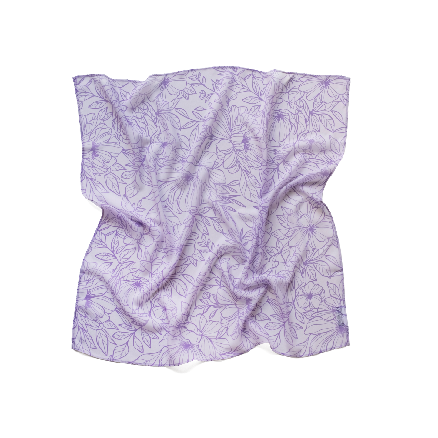 Little Botanic label | Playcycle speeldoek | Botanicals lila | Medium