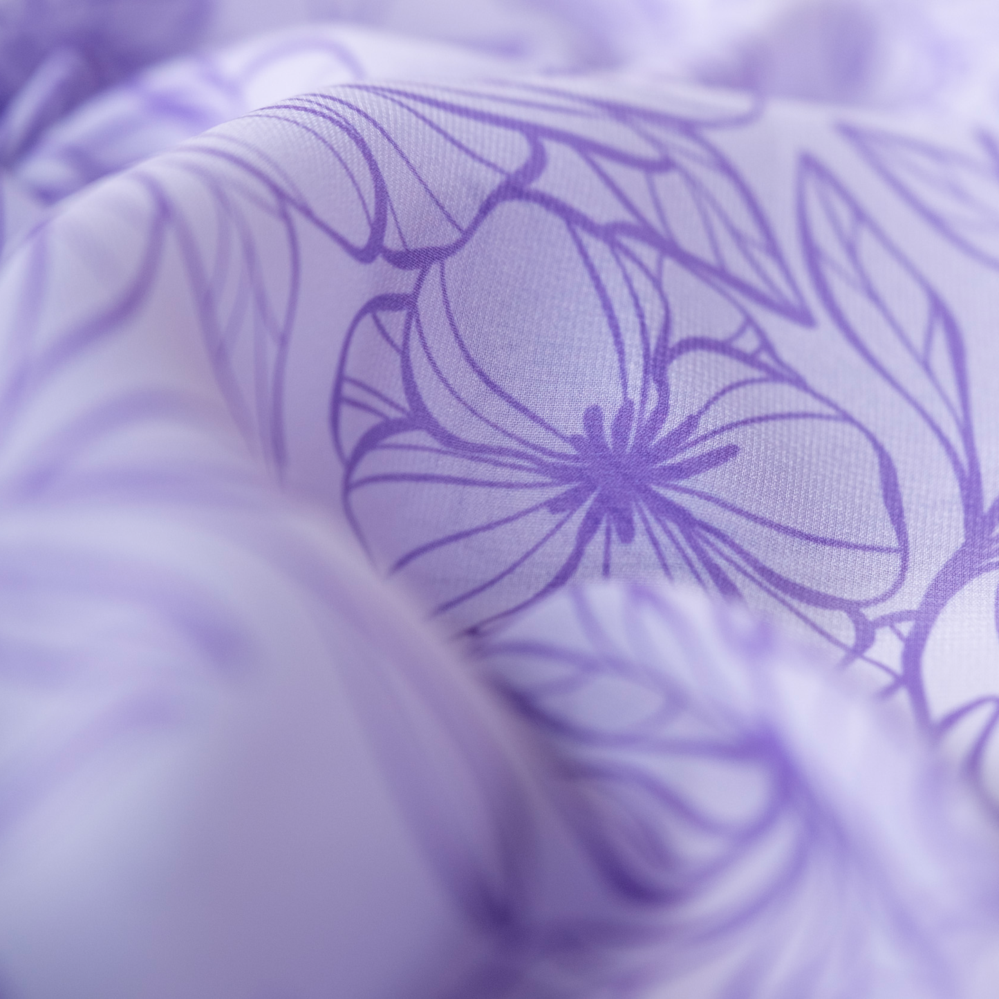 Little Botanic label | Playcycle speeldoek | Botanicals lila | Groot