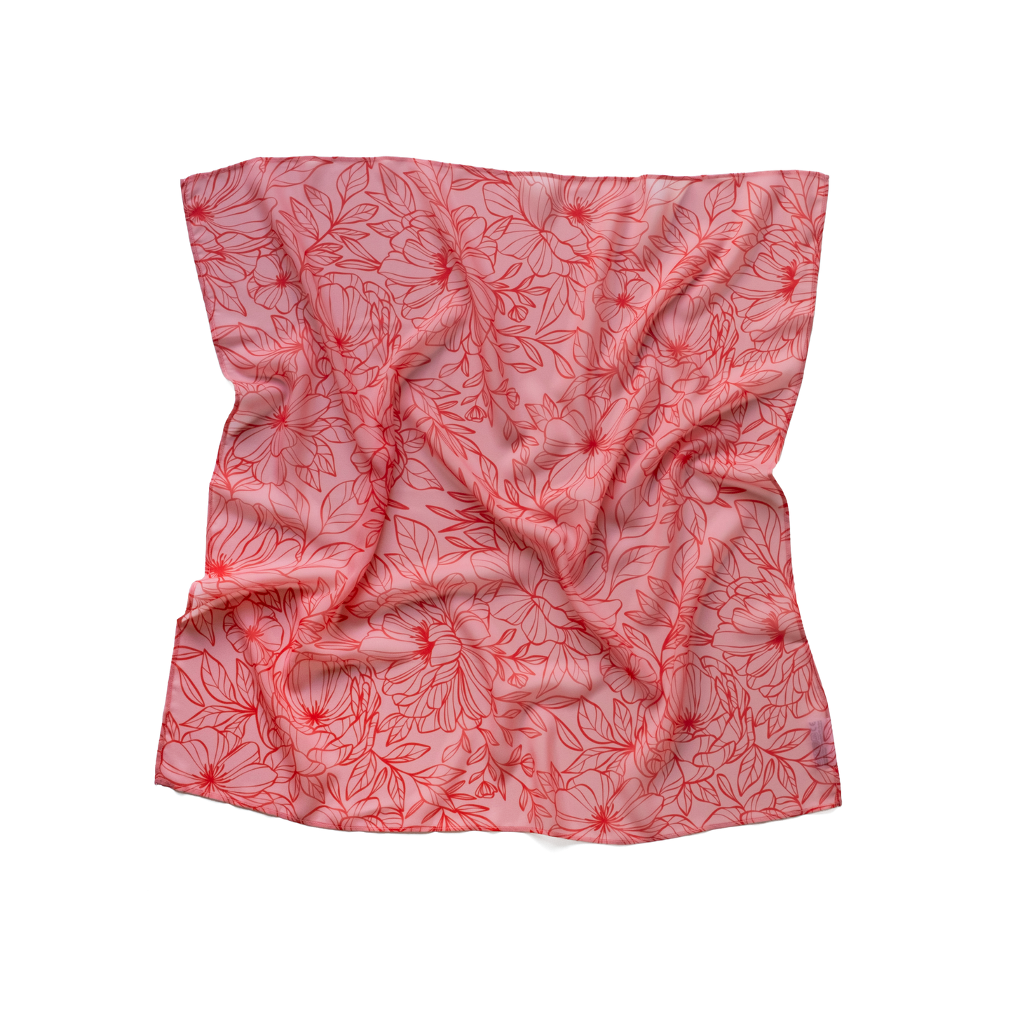 Little Botanic label | Playcycle speeldoek | Botanicals lichtrood | Medium