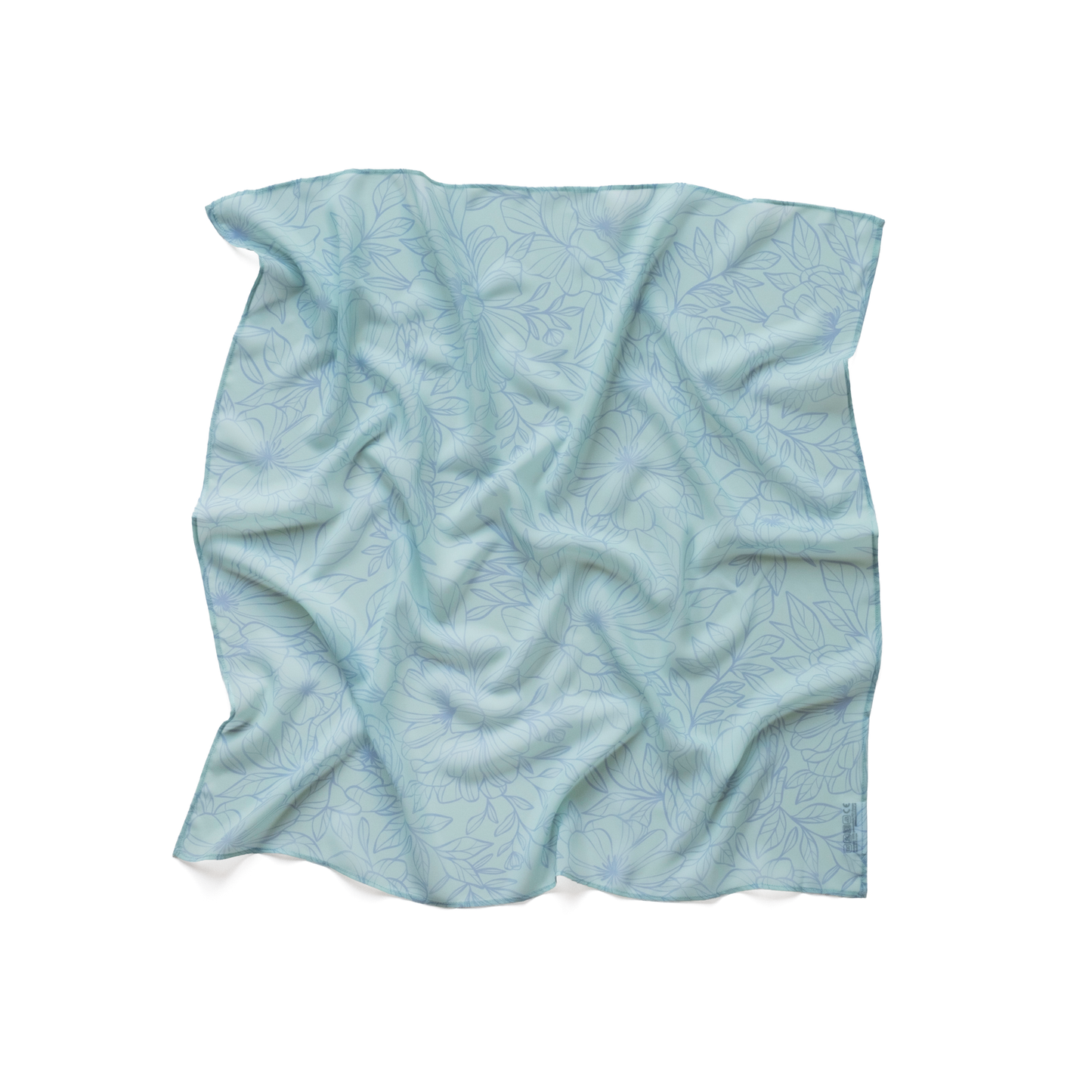 Little Botanic label | Playcycle speeldoek | Botanicals mintgroen | Medium