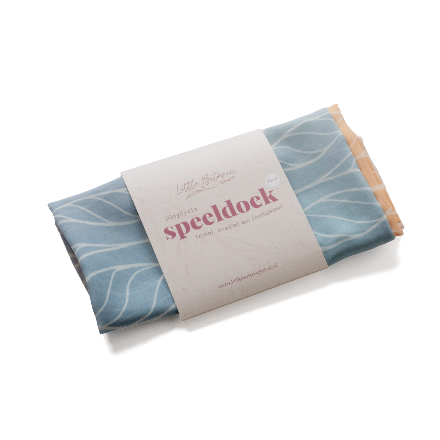 Little Botanic label | Playcycle speeldoek | Ombre pastel | Groot