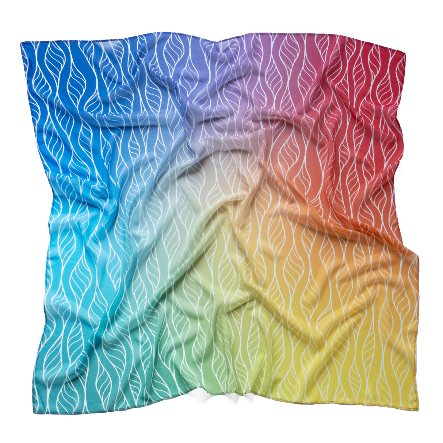 Little Botanic label | Playcycle speeldoek | Ombre regenboog | Groot