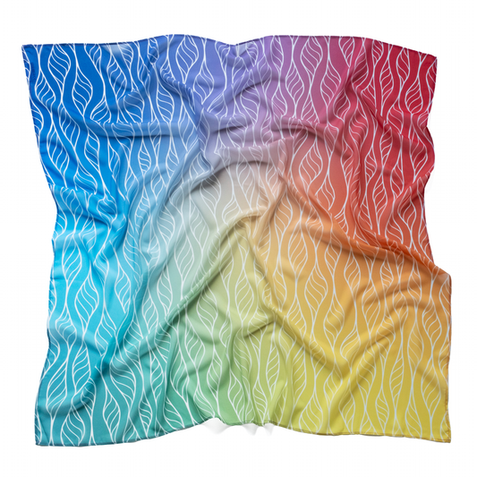 Little Botanic playcycle speeldoek ombre regenboog groot 95 cm