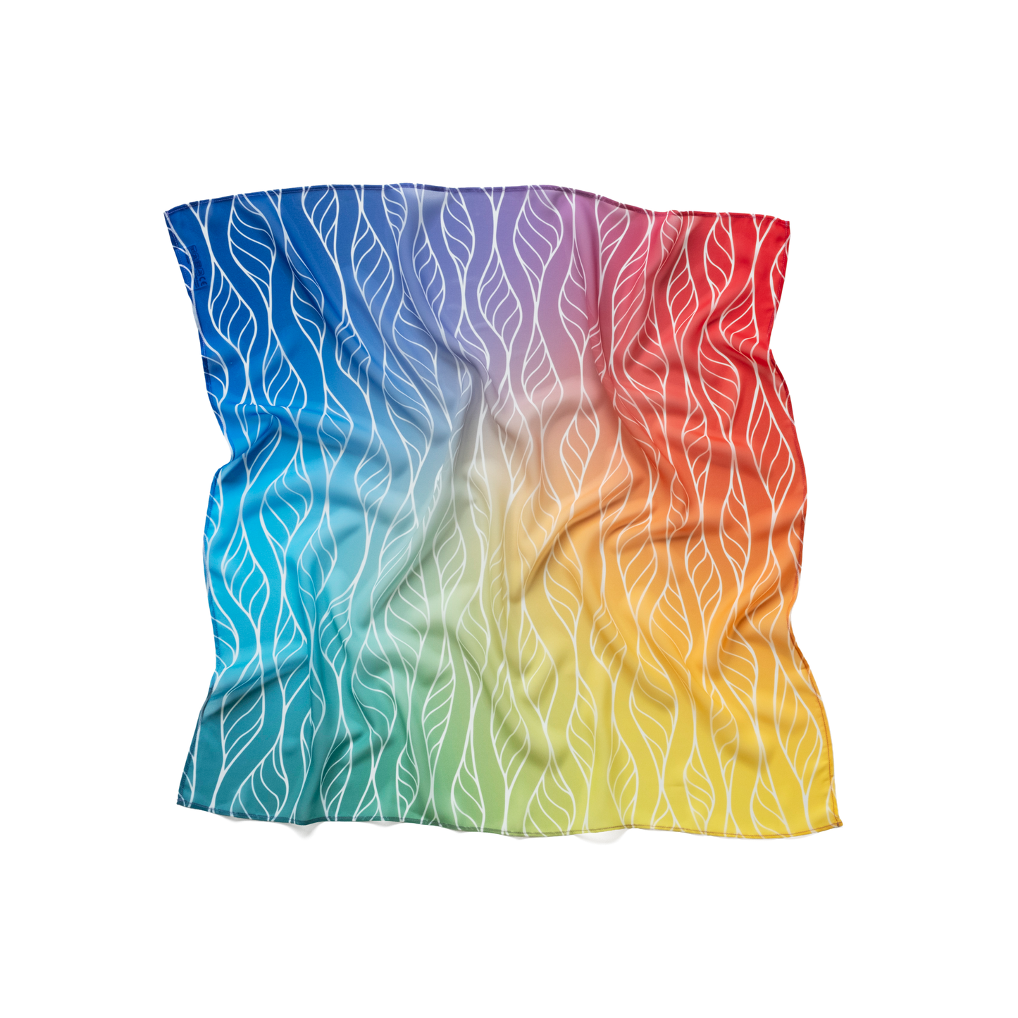 Little Botanic label | Playcycle speeldoek | Ombre regenboog | Medium