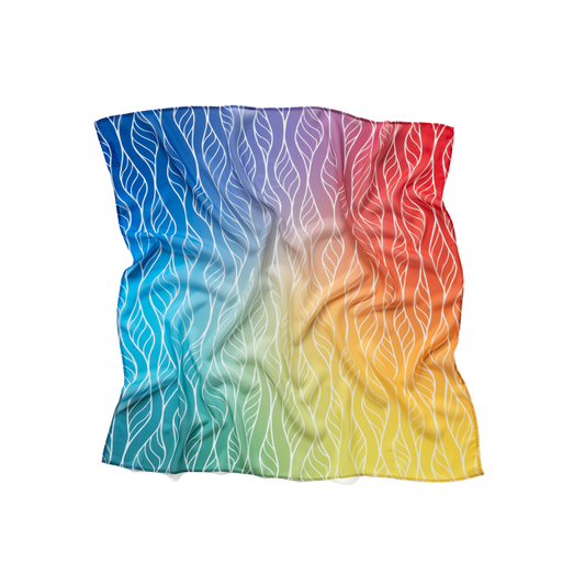 Little Botanic playcycle speeldoek ombre regenboog medium 65 cm