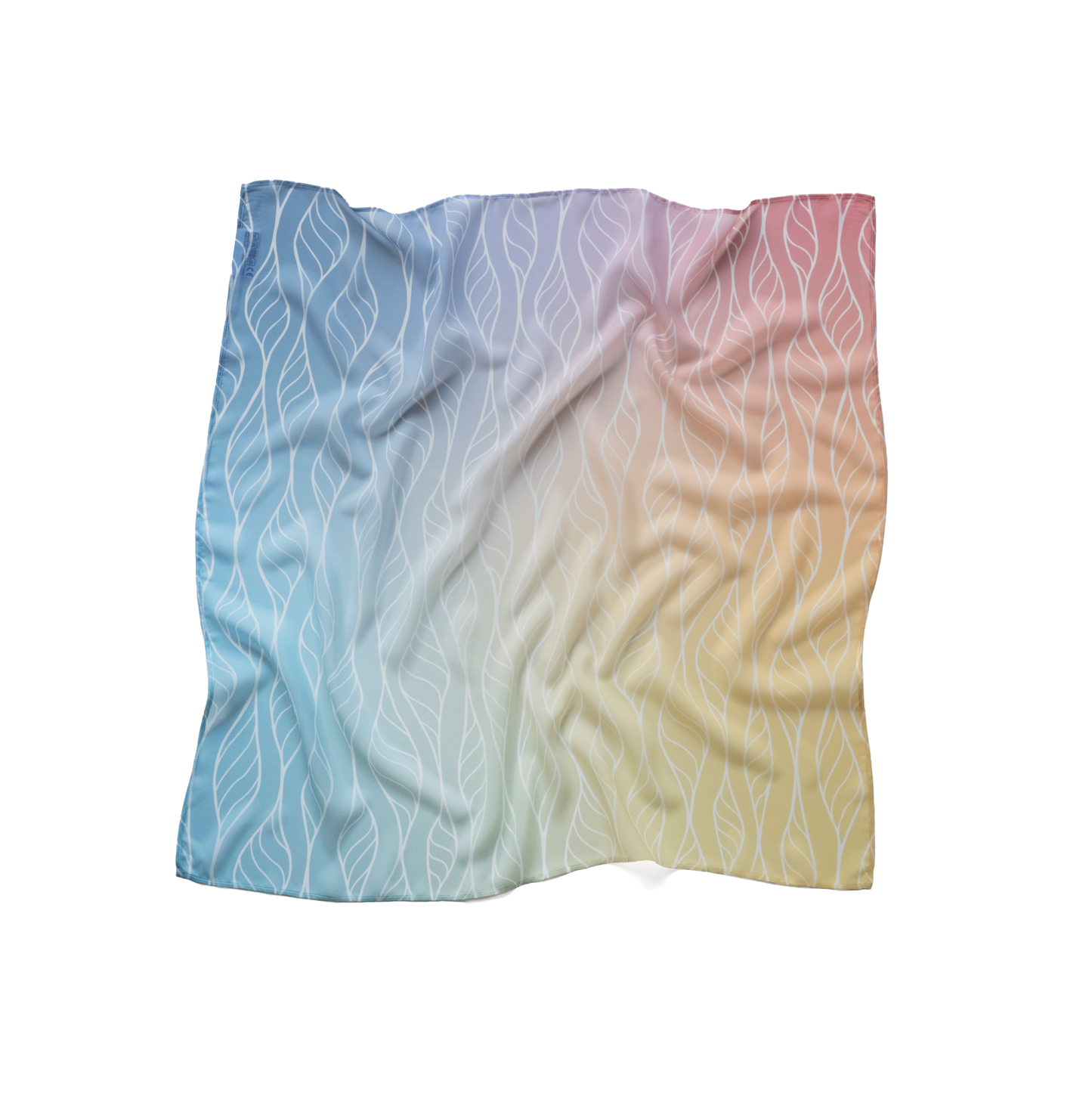 Little Botanic label | Playcycle speeldoek | Ombre pastel | Medium