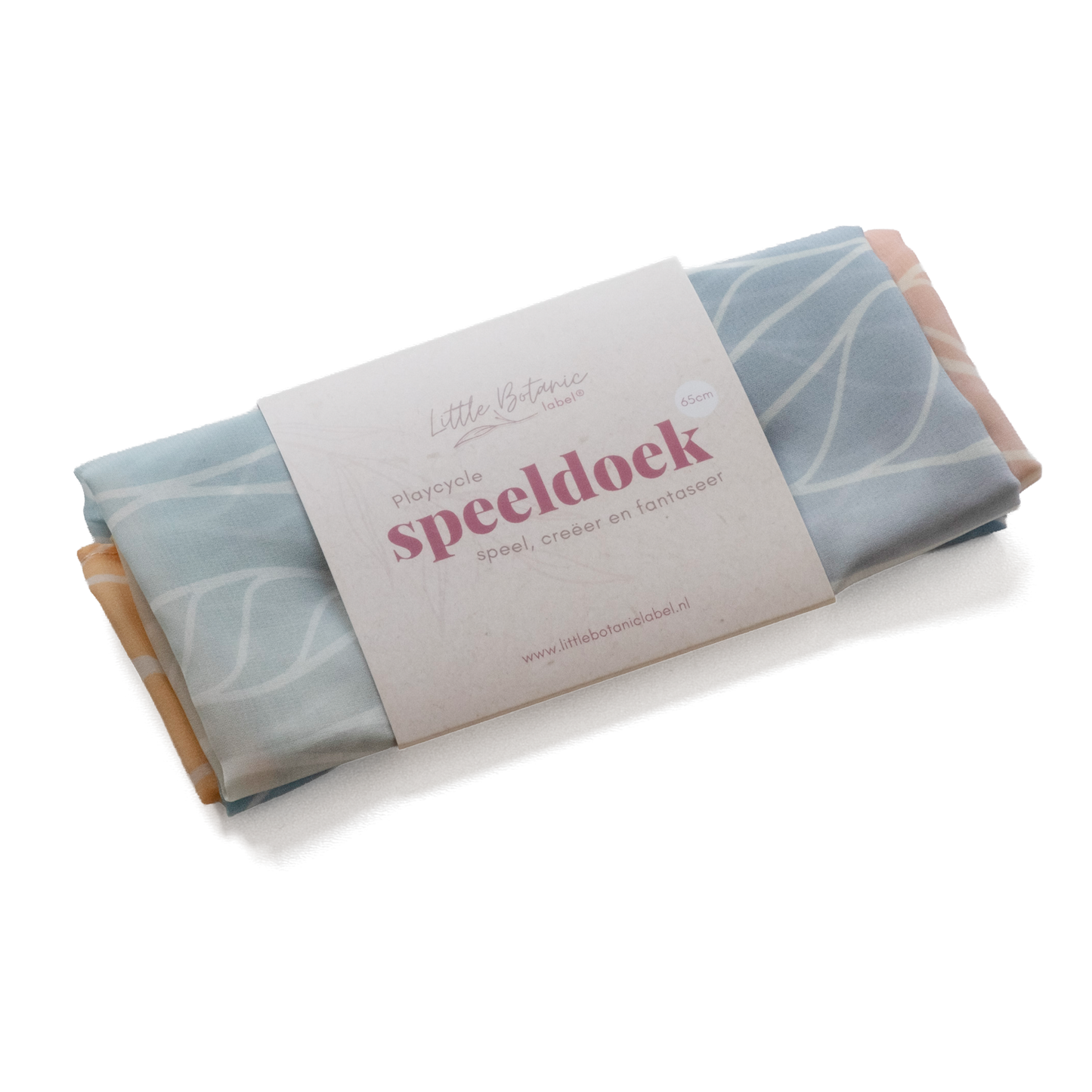 Little Botanic label | Playcycle speeldoek | Ombre pastel | Medium