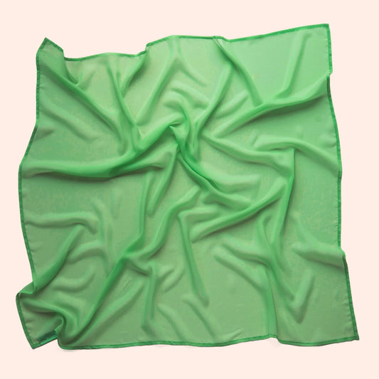 Little Botanic label | Playcycle speeldoek | Felgroen | Groot