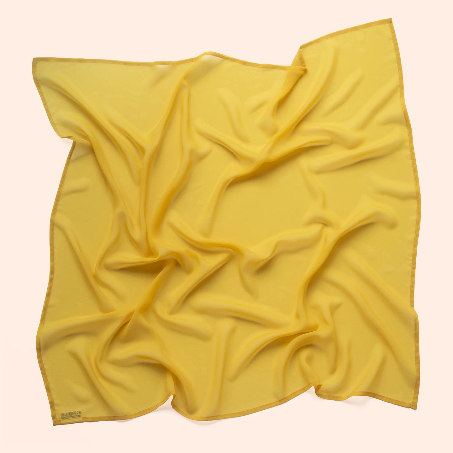 Little Botanic label | Playcycle speeldoek | Geel | Groot