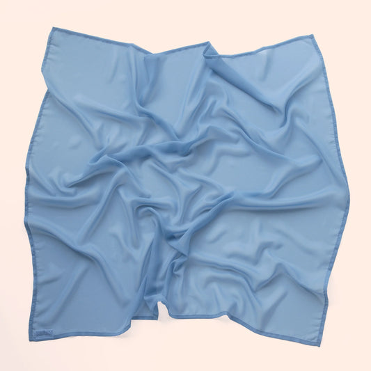 Little Botanic label | Playcycle speeldoek | Pastel blauw | Groot