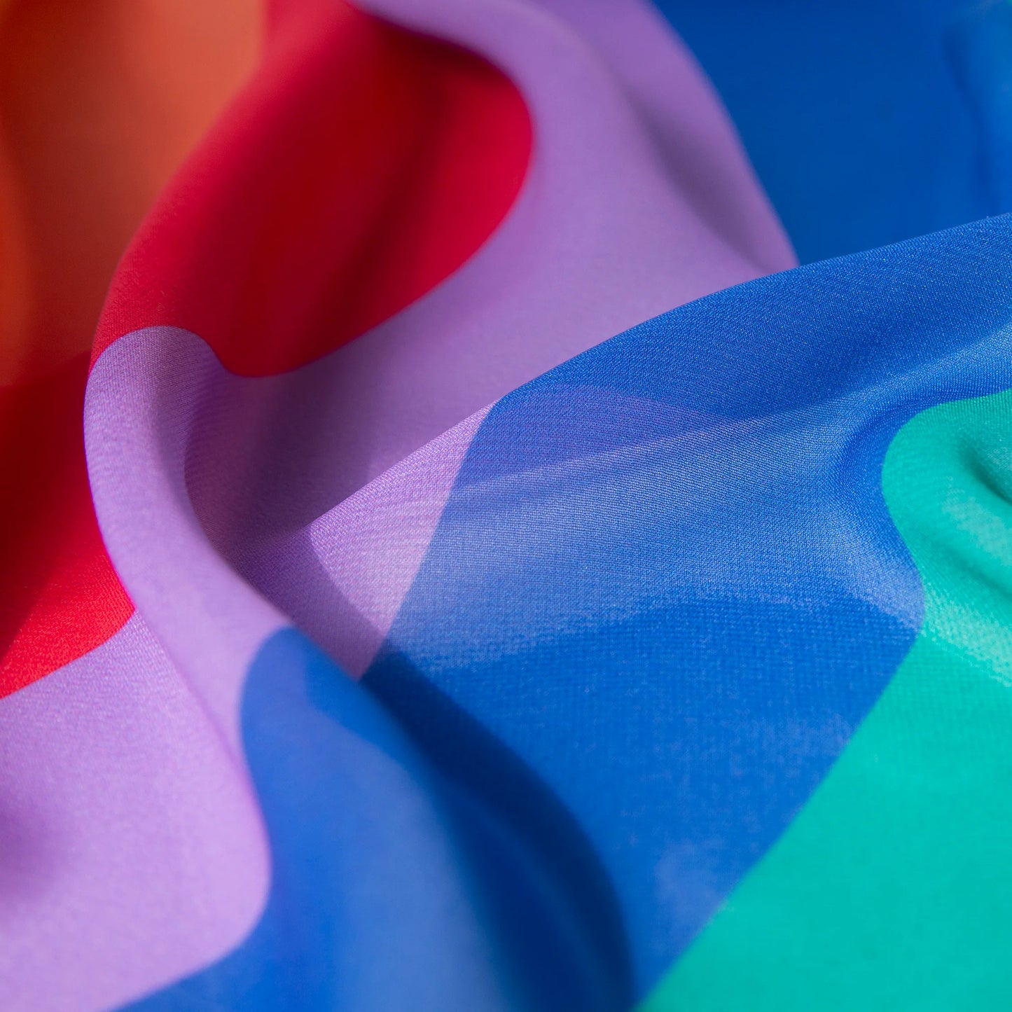 Little Botanic label | Playcycle speeldoek | Waves | Regenboog  | Medium