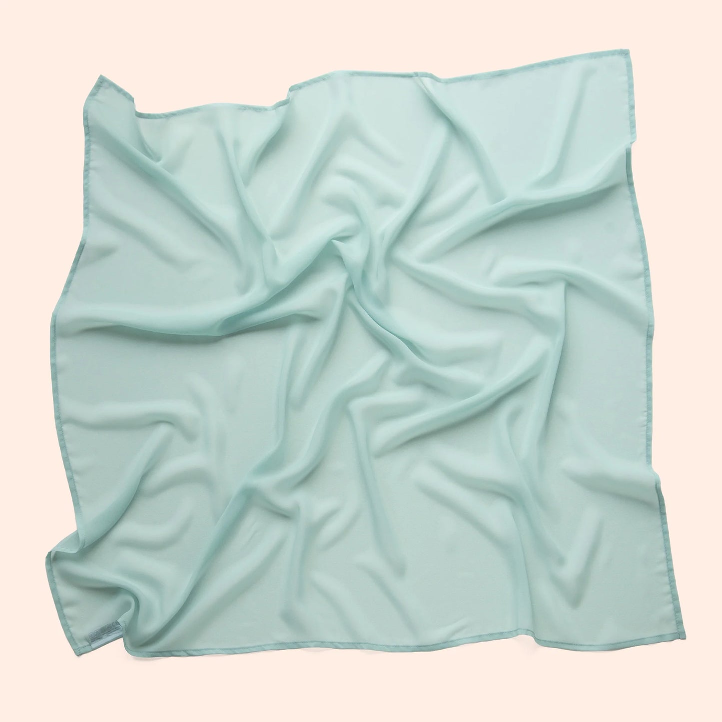 Little Botanic label | Playcycle speeldoek | Mint groen | Groot