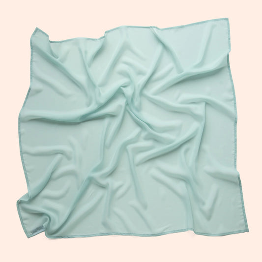 Little Botanic label | Playcycle speeldoek | Mint groen | Groot