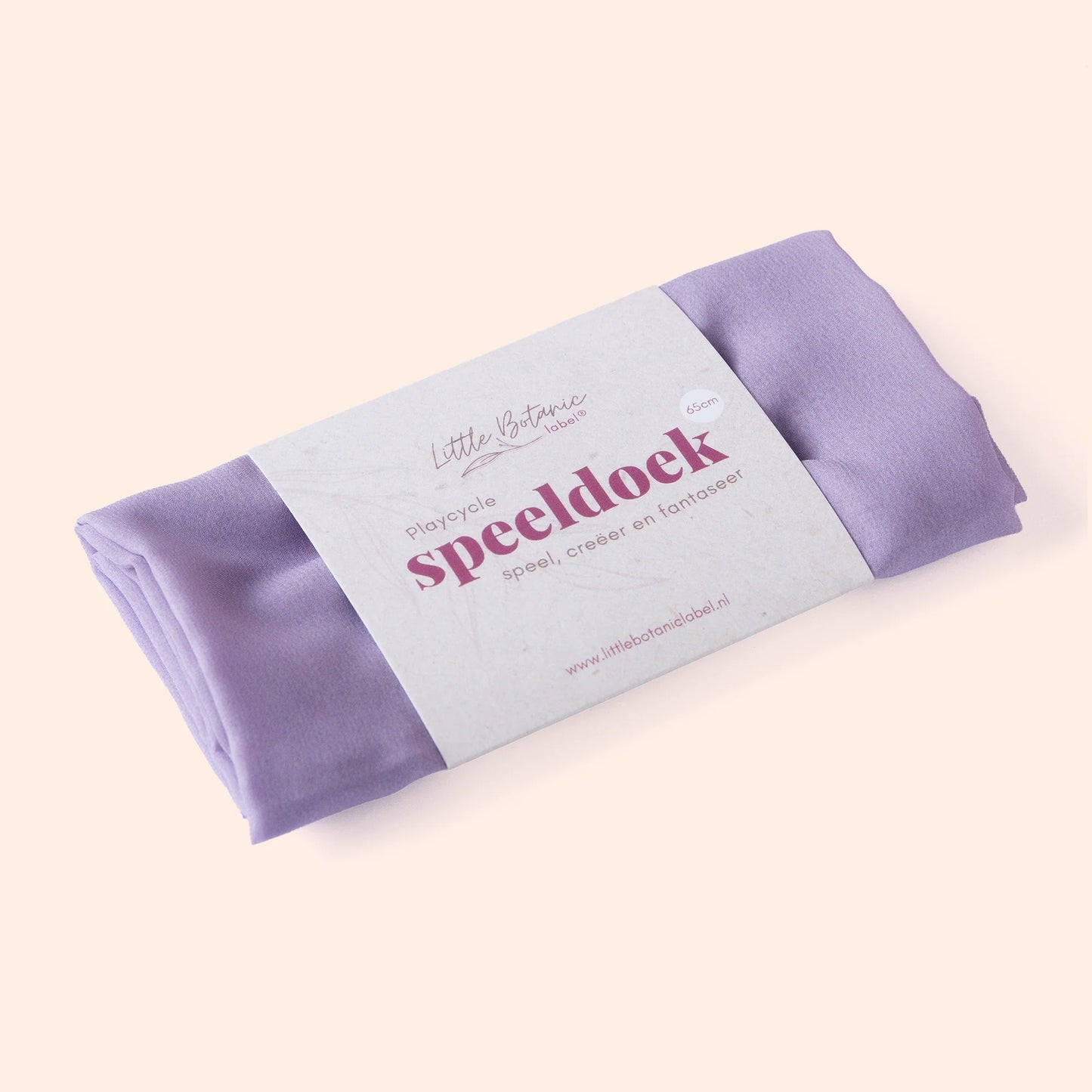 Little Botanic label | Playcycle speeldoek | Lila | Medium