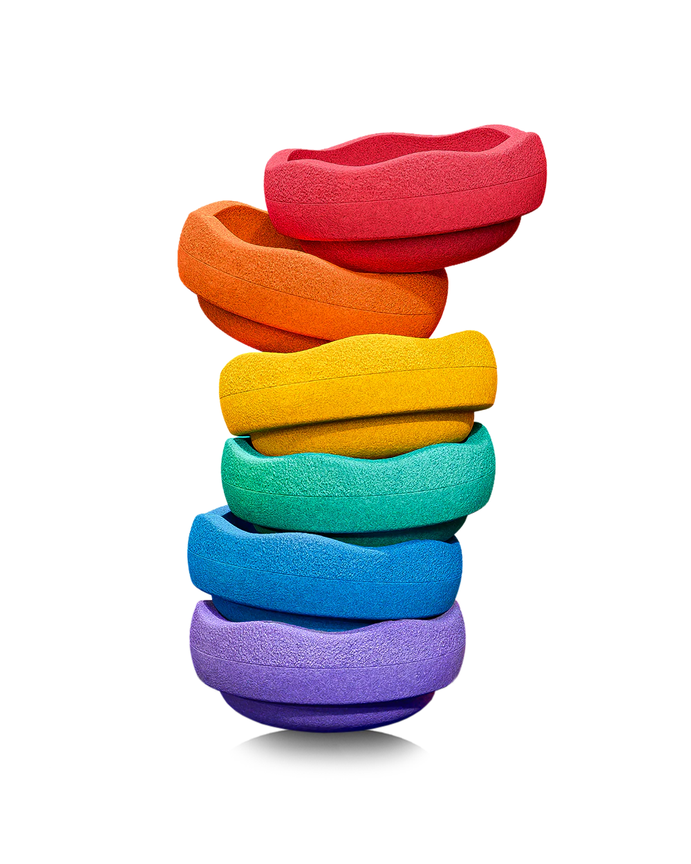 Stapelstein® | Original Mini | Rainbow classic | 6 stuks