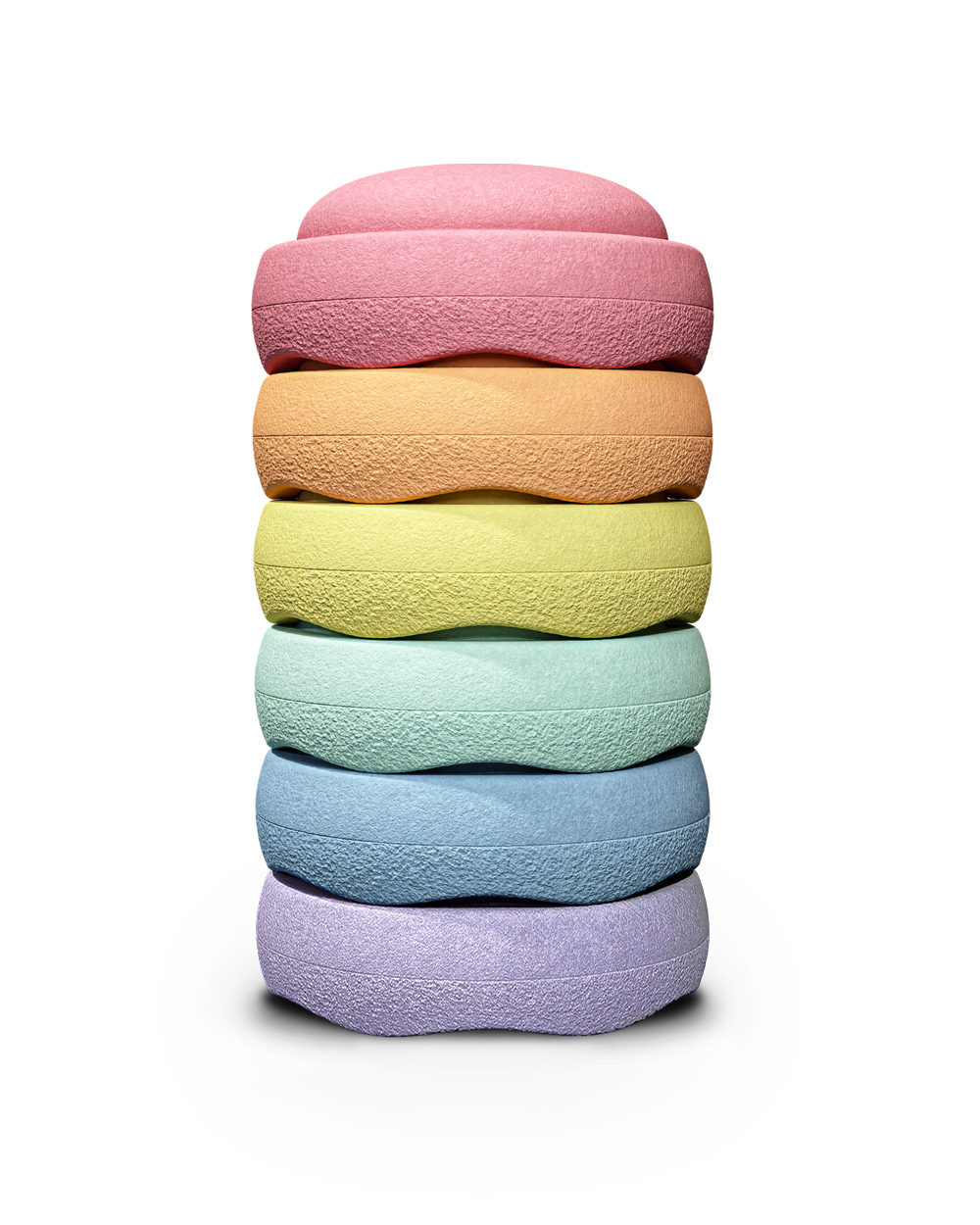 Stapelstein® | Mini | Rainbow Pastel | 6 stuks