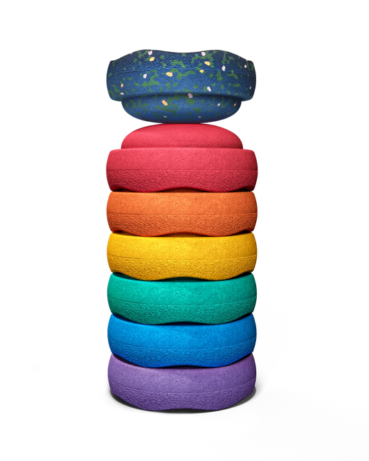 Stapelstein® | Spring special | Mini rainbow set | Classic