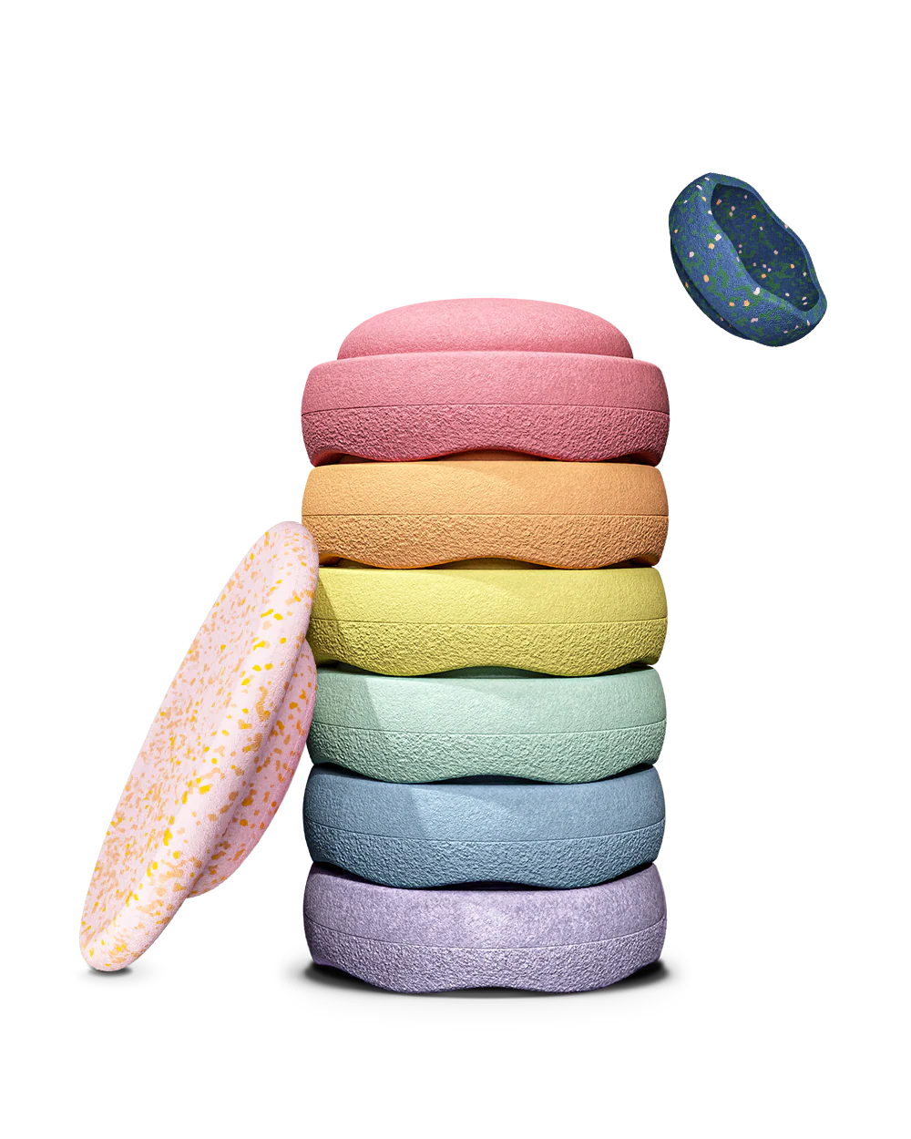 Stapelstein® | Spring special | Rainbow set | Pastel