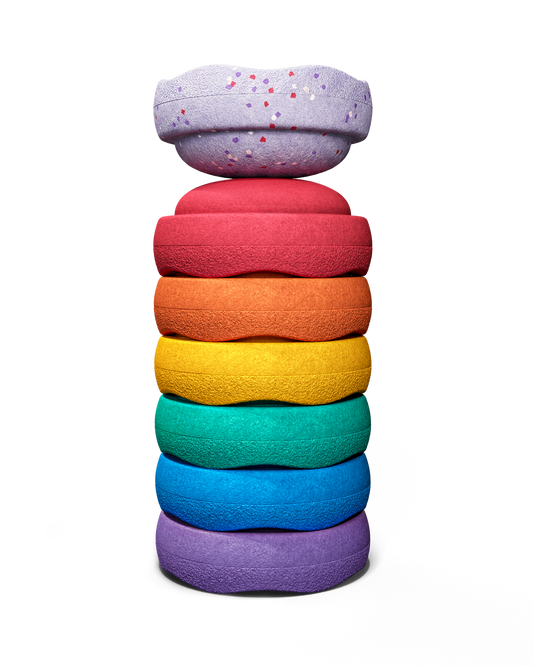Stapelstein® | Winter special | Mini rainbow set | Classic
