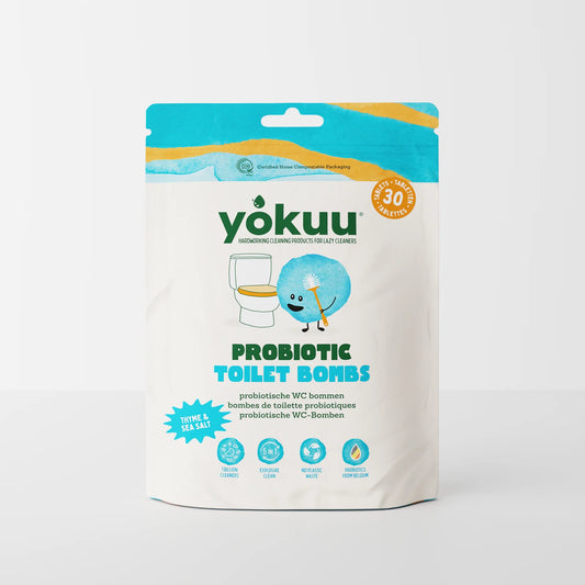 YOKUU | Toilet bom | Tijm en zeezout | 30 stuks