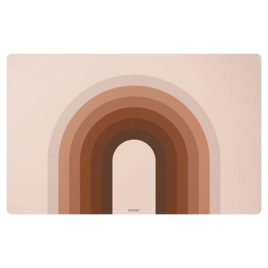 Eeveve | Bureaumat | Retro-lines | Brown