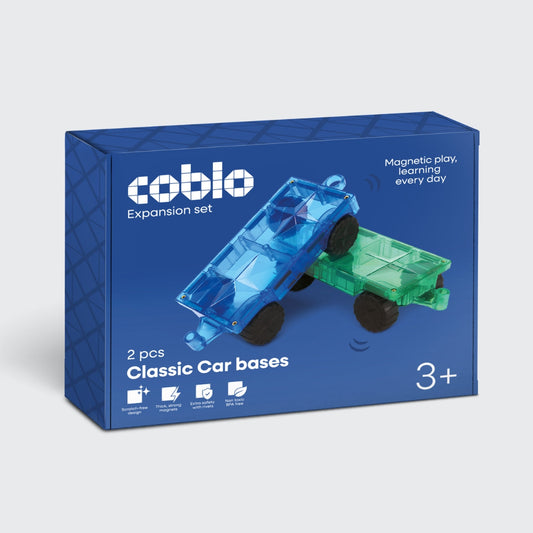 Verpakking van Coblo Classic auto-onderstellen - 2 stuks