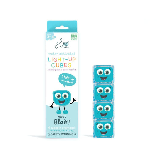 Glo Pals | Light up cubes | Blauw