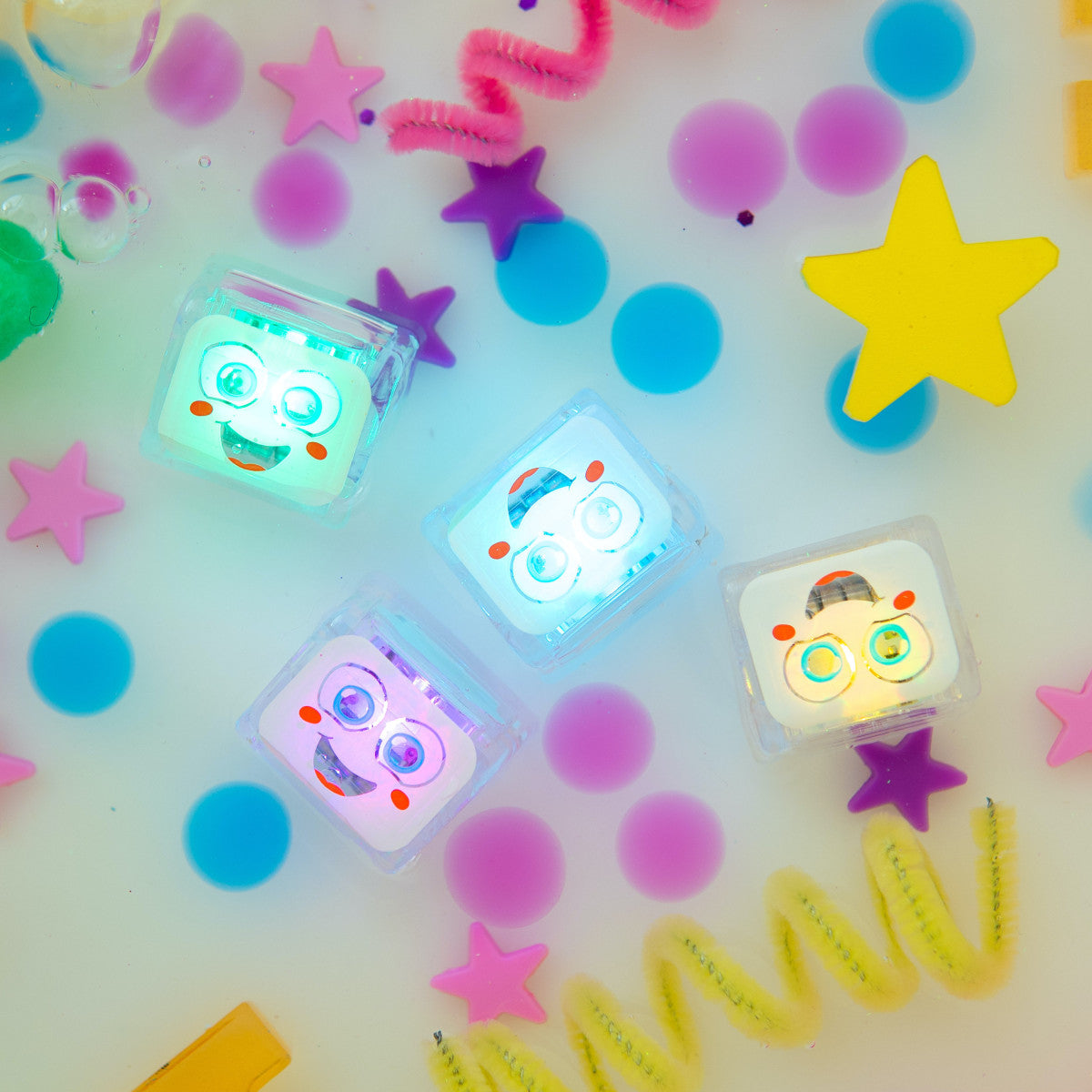 Glo Pals | Light up cubes | Blauw
