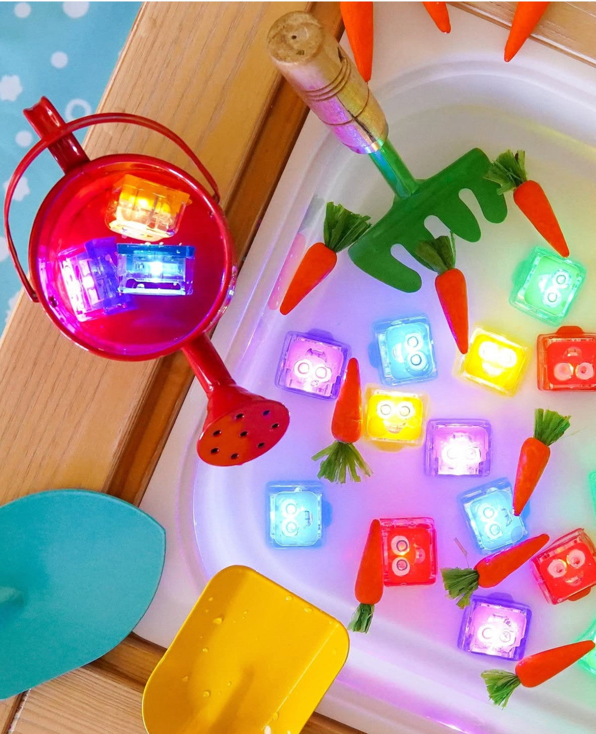 Glo Pals | Light up cubes | Blauw