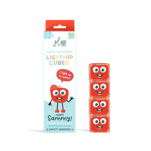 Glo Pals | Light up cubes | Rood