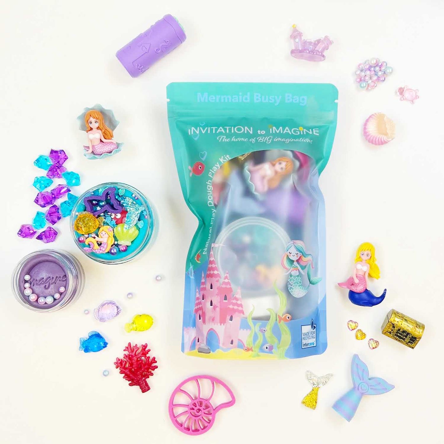 Invitation to Imagine | Busy bag | Mermaid