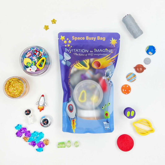 Invitation to Imagine | Busy bag | Space