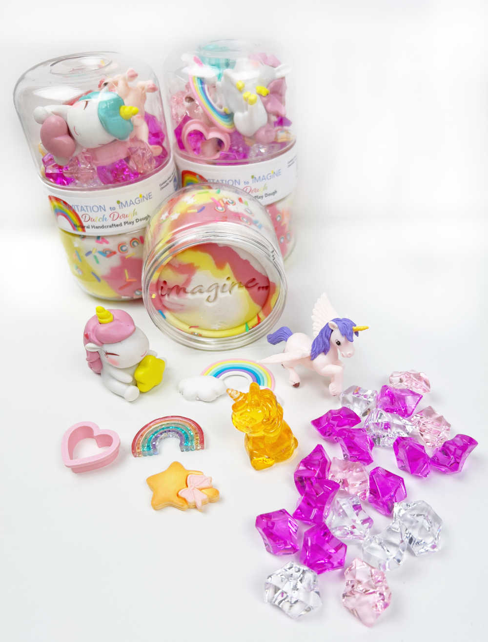 Invitation to Imagine | Play pot | Rainbows