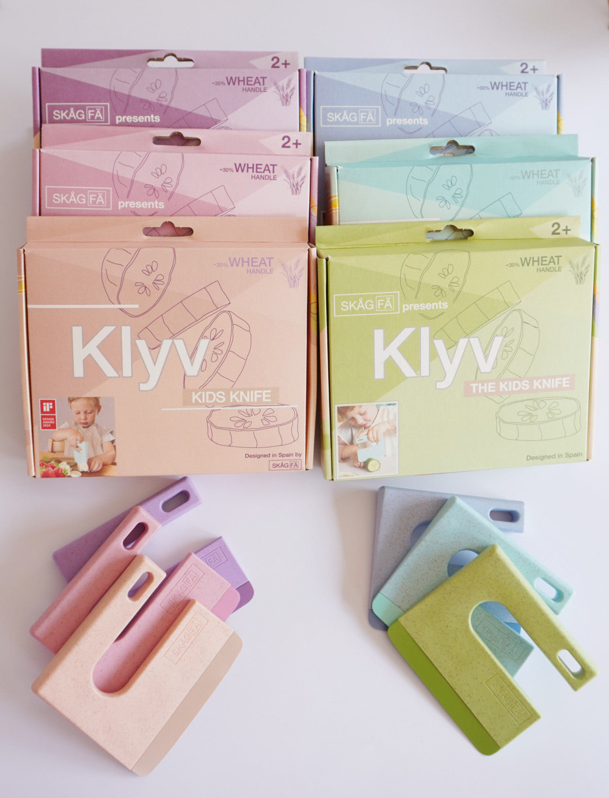 SKÅGFÄ | Klyv First Knife | Het eerste kindermes | Diverse kleuren