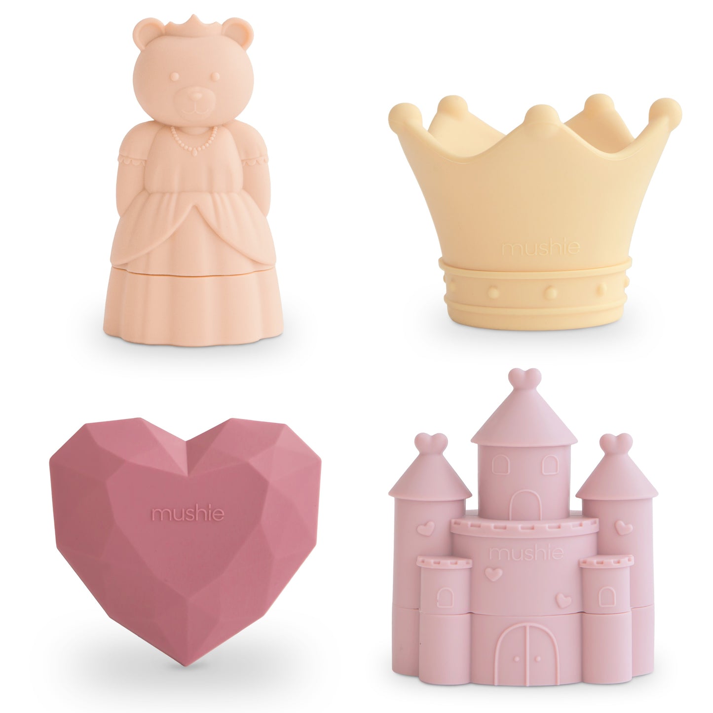 Mushie | Badset | 4-Pack Princess