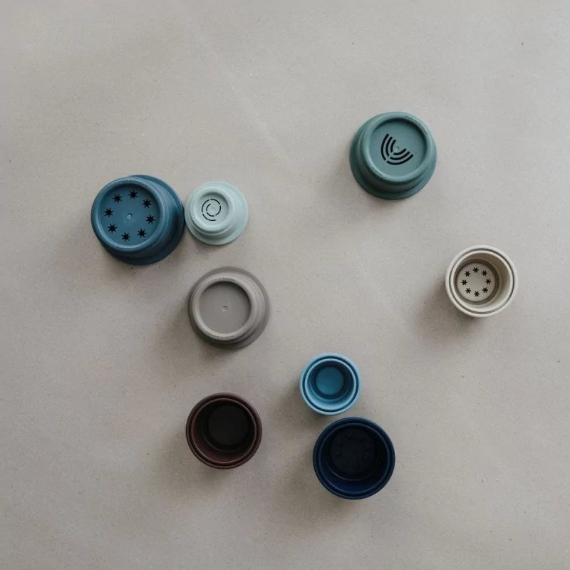 Mushie | Stacking Cups | Forest