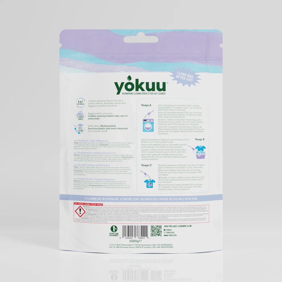YOKUU | Vlekkenfluisteraar | Wit | 390 gram