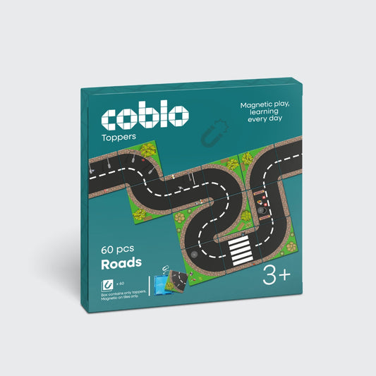 Verpakking van Coblo Toppers Wegen - 60 stuks